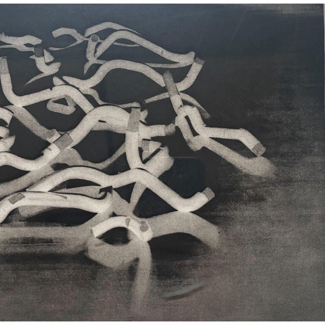 Jo Sandman Abstract Expressionist 'cluster' Signed Etching - Motherwell Student For Sale - Image 11 of 12