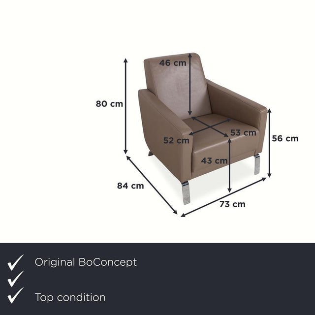 The Fly armchair by BoConcept is a striking statement piece that captivates with its architectural lines and combination...