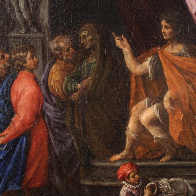 Italian Artist, The Martyrdom of the Four Crowned Saints, 1660, Oil on Canvas For Sale - Image 11 of 15