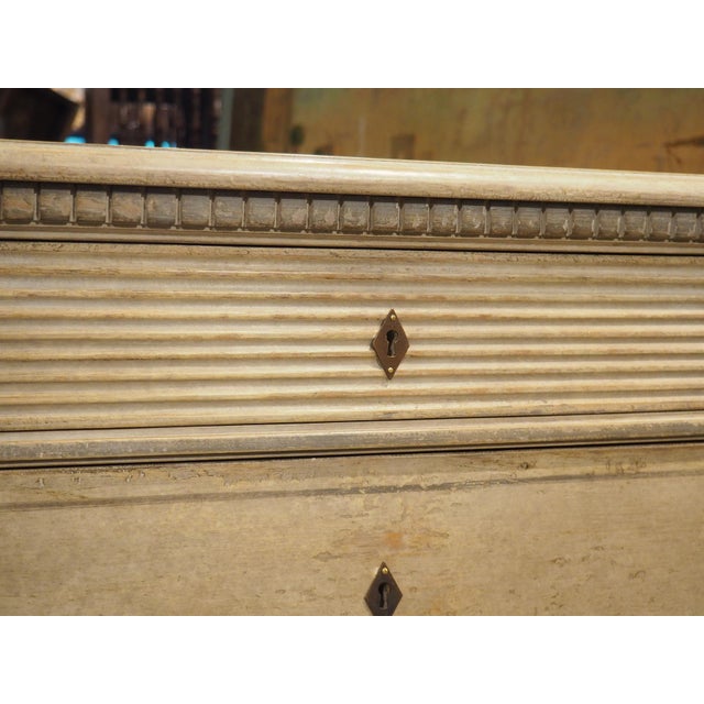 Pair of Hand Painted Neoclassical Style Commodes From Southern Germany For Sale - Image 11 of 18