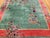 Vintage Chinese Art Deco Hand-Knotted Wool Rug, Floral Design, 1920s, 9' x 12' For Sale - Image 13 of 15