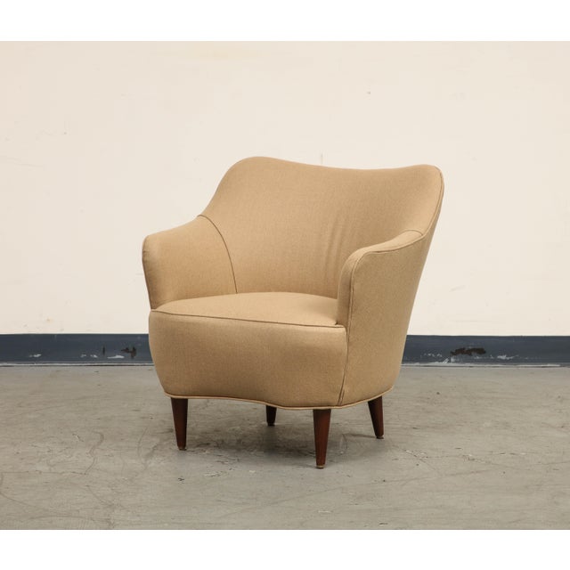 Midcentury Italian Armchair by Gio Ponti for Casa E Giardino, 1950s For Sale - Image 9 of 9
