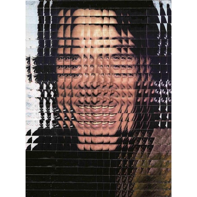 This work (r:0033) of 2009 dedicated to al (pacino) is one of the many portraits dedicated to great famous people made...