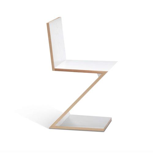 Cassina Zig Zag Chair by Gerrit Thomas Rietveld for Cassina, Set of 2 For Sale - Image 4 of 13