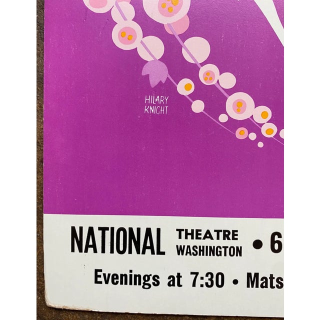 Designed by Hilary Knight (born 1926) the illustrator of the Eloise series of books. Advertisement for the 1972-73...