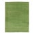 Modern Handmade Gabbeh Plush Wool Rug in Light Green by Apadana For Sale