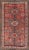 Antique Qashqai Rug With Geometric Motifs in Red, Blue, and Golden Yellow For Sale - Image 13 of 13