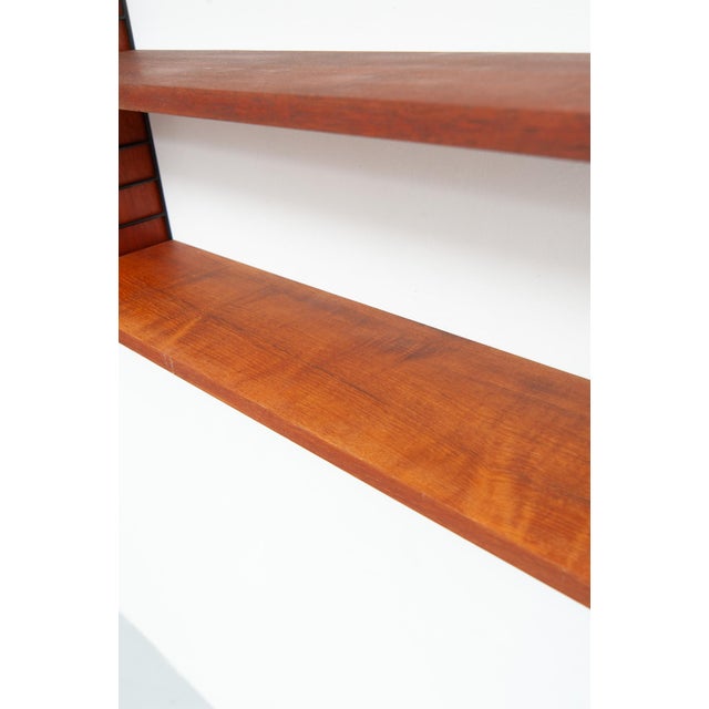 String Wall Shelf by Kajsa & Nisse Strinning, 1950s For Sale - Image 9 of 11