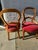 Cerise 19th Century Victorian Carved Chairs Set of Four For Sale - Image 8 of 9