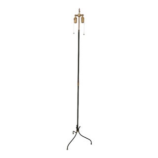 Mid-Century Iron Floor Lamp For Sale
