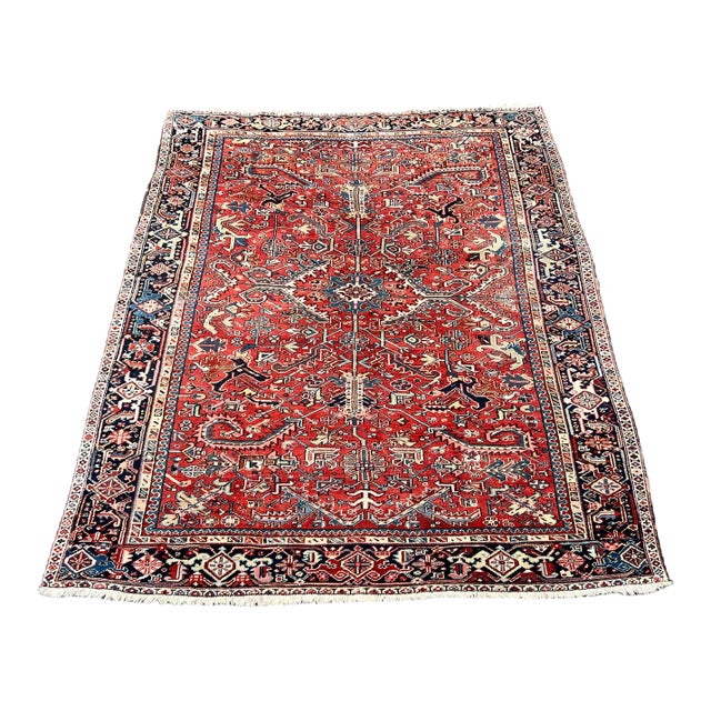Antique Heriz All Over Design For Sale