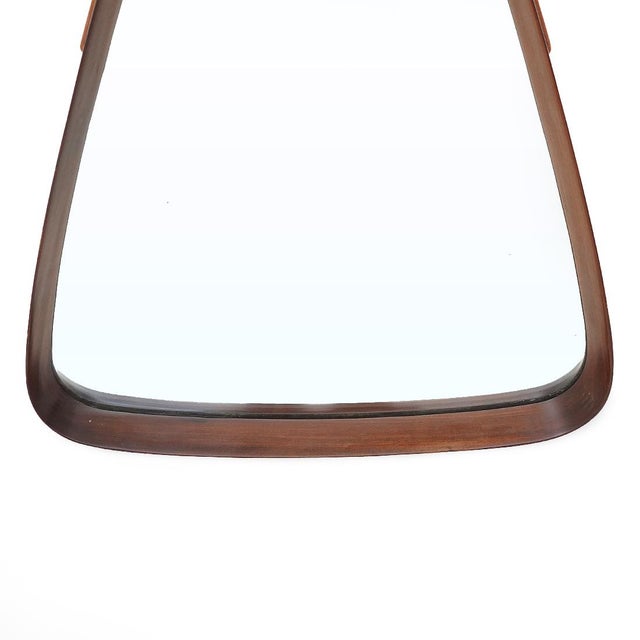 Vintage Mirror with Teak Frame, 1960s For Sale - Image 11 of 15