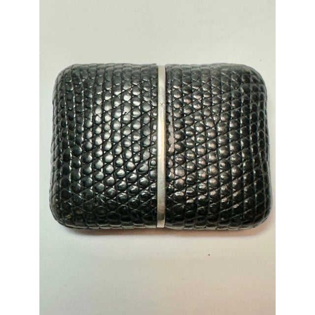 Black Movado Ermeto Travel Alarm Clock For Sale - Image 8 of 12