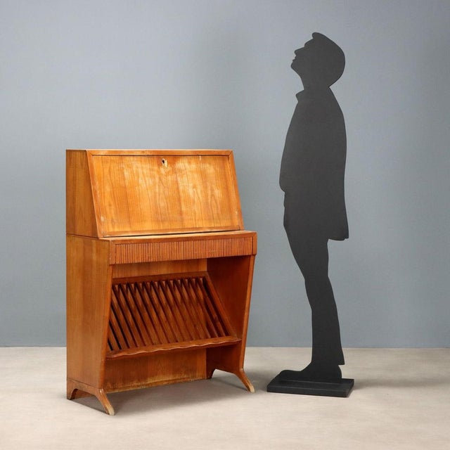 Vintage Wooden Cabinet, Italy, 1960s For Sale - Image 3 of 12