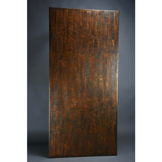 Vintage Sculptural Hammered Copper Coffee Table by Heinz Lilienthal, Germany, 1960s For Sale - Image 4 of 18