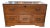 Turn of the Century Tiger Maple Low Cabinet W/ Hand-Hammered Iron Pulls For Sale