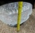 Metal Fine Lead Frosted Crystal 8 1/2" Bowl With Silver Plated Base Vintage For Sale - Image 7 of 7