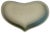 Green Wedgwood Vintage 1967 Jasperware Sage Green and Cream White Heart Shaped Trinket Box For Sale - Image 8 of 10