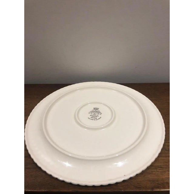 Earthenware Dish from Longwy, 1950s For Sale - Image 6 of 8