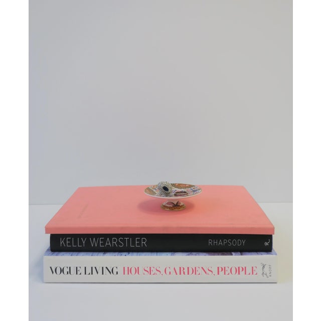 Mid 20th Century English Spode Porcelain Jewelry Dish with Chinoiserie Design For Sale - Image 5 of 13