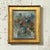 A floral still life in oil on canvas by Belgian painter Marcel Mortier, in its original gold leaf frame chosen by the...
