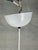 White Vintage Witch Hat Hanging Lamp For Sale - Image 8 of 9