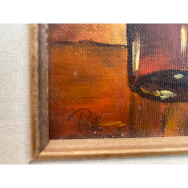 1990s 1990s Oil-on-Canvas Fruit Still Life by Ruth D. For Sale - Image 5 of 5