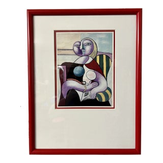 Picasso Style Portrait Print For Sale