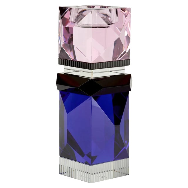 Miami Crystal T-Light Holder by Reflections Copenhagen For Sale