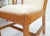 Leather Basket Weave Wicker Style Square Dining Room Table 4 Chairs Glass Top For Sale - Image 14 of 18