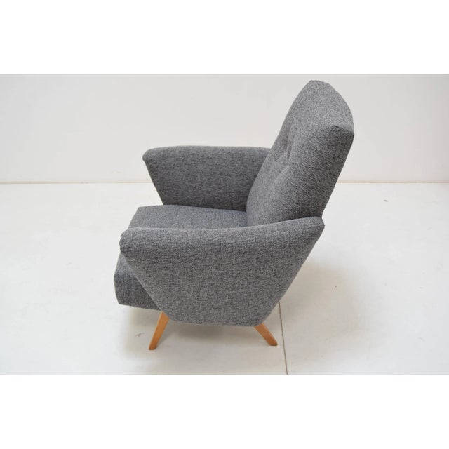 Mid-Century Czechoslovakian Armchair, 1960s For Sale - Image 3 of 10