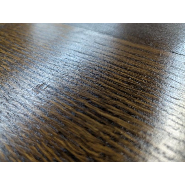 Antique Wilhelminian Style Table in Oak, 1890s For Sale - Image 10 of 11