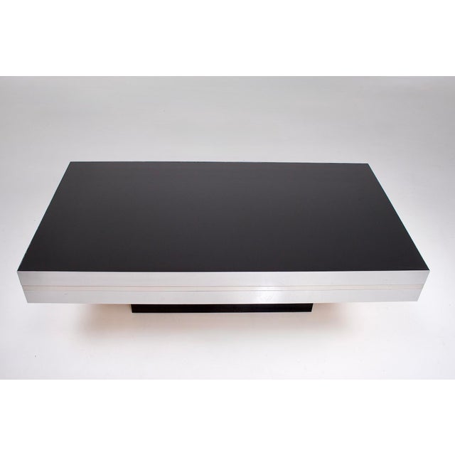 Metal Vintage Coffee Table in Steel, 1970s For Sale - Image 7 of 9