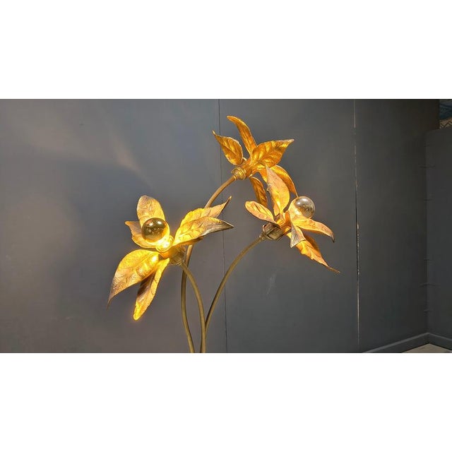 1970s Flower Floor Lamp by Willy Daro, 1970s For Sale - Image 5 of 17