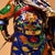 Bronze Gilt Bronze Cloisonné Enamel Figure of Guan Yu For Sale - Image 8 of 9