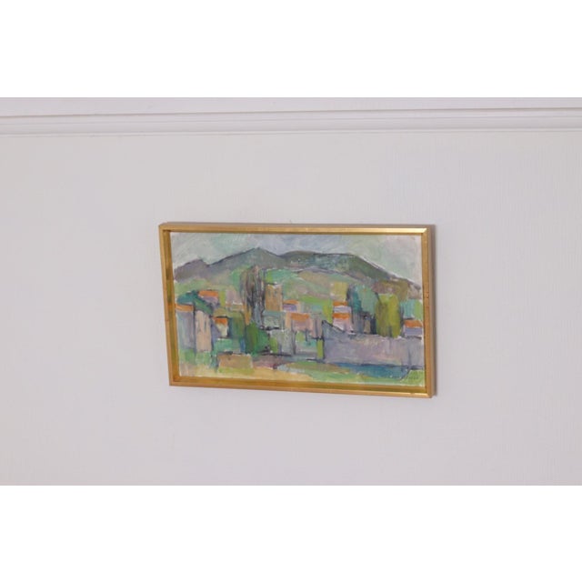 Mid-Century Modern Sören Olsson, Spanish Landscape, 1950s, Oil on Canvas, Framed For Sale - Image 3 of 18