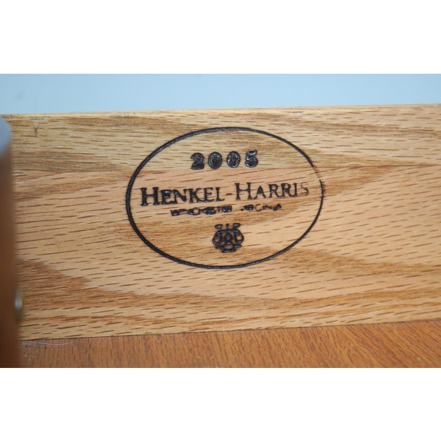 Henkel Harris Mahogany Bachelor Chest W. Pull Out Slide For Sale - Image 17 of 17