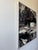 Wood Vintage Richard Mann "Black and White" Painting For Sale - Image 7 of 10