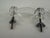 Pair of Vintage Clear Glass Bridge Drawer Pulls, 1930s–1940s Glass Cabinet Knobs== For Sale - Image 11 of 18