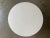 Danish Mid-Century Round Coffee Table With White Laminate Top For Sale - Image 4 of 8