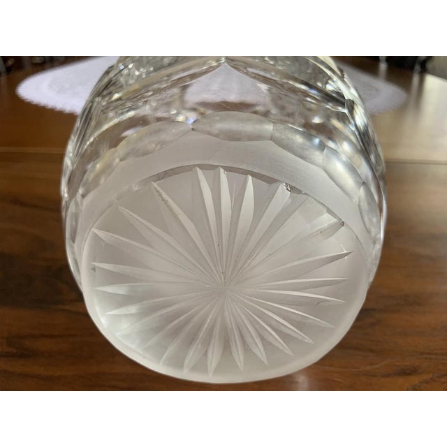 Large Crystal Vase, 1970s For Sale - Image 17 of 18