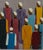 Jalil Moukim, (b. 1958) North African oil on canvas board. Signed lower right. Unframed. Dimensions: 11-1/2" high x 9-1/2"...