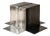 Shipping Box Coffee Table in Stainless Steel by Metalmorphosis Studio For Sale