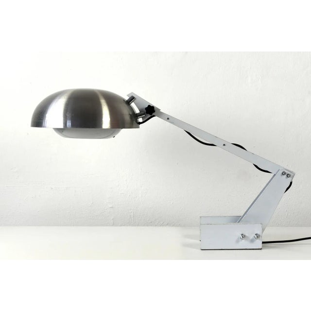 Silver Dutch Desk Lamp, 1960s For Sale - Image 8 of 8