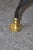 1940's Pair Italian Brass and Steel Jansen Style Savonarola Armchairs For Sale - Image 15 of 16