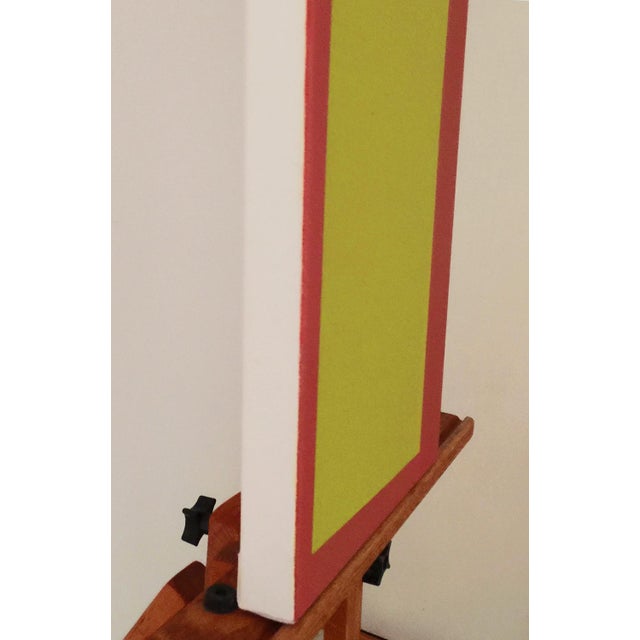 Contemporary "Gravitas" Contemporary Minimalist Geometric Oil Diptych Painting by Shyun Song - A Pair For Sale - Image 3 of 6