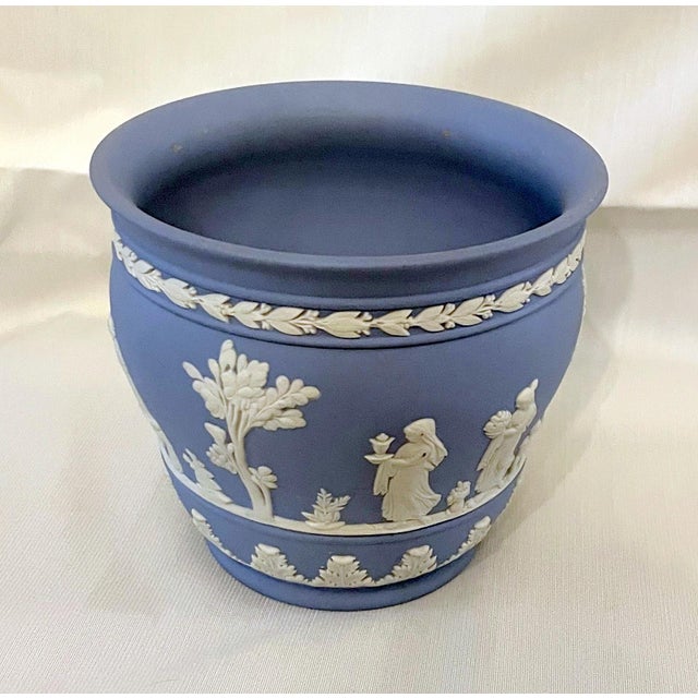 Vintage Wedgwood Jasperware Planter Chairish