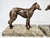French Art Deco Barzoi Dog Bookends, Circa 1930 For Sale - Image 4 of 12