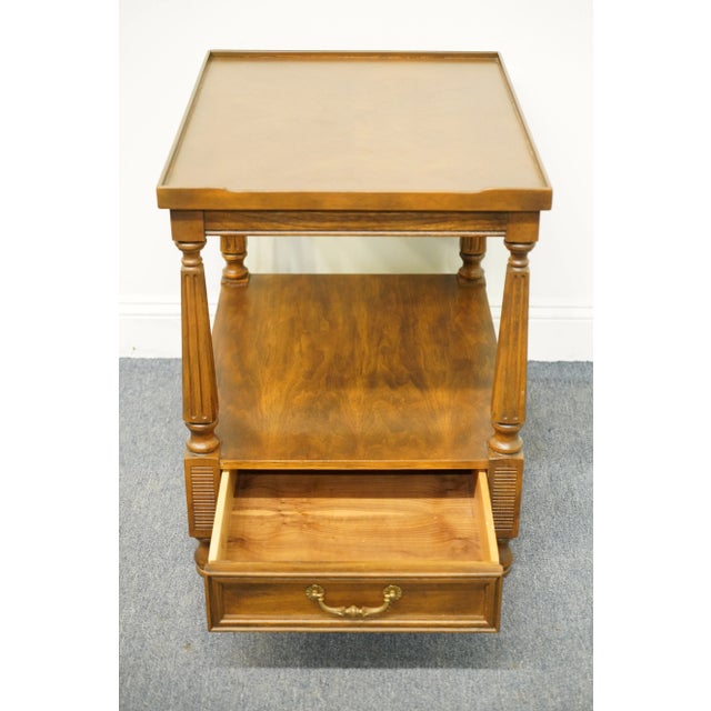 Drexel Furniture Italian Provincial 20x26" Accent End Table 596-338-3 For Sale - Image 11 of 13