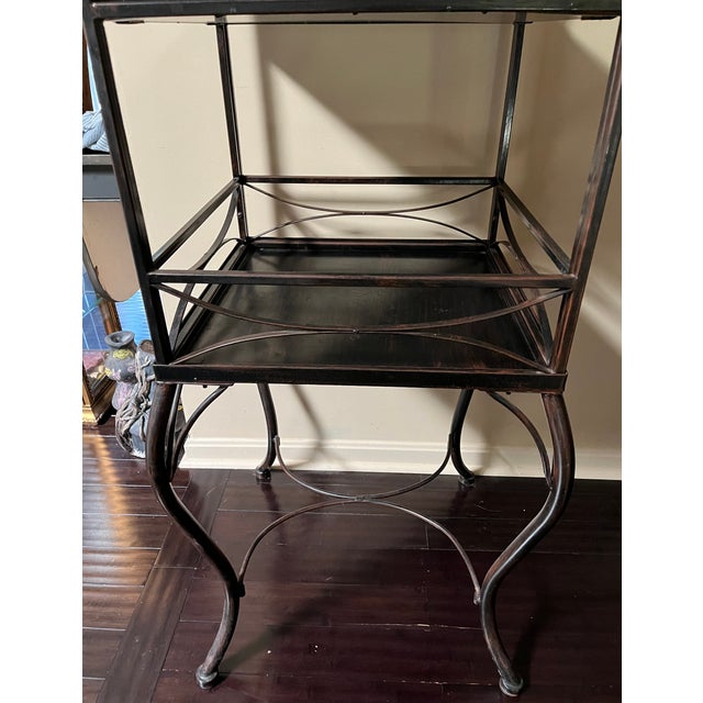 Victorian Gothic Revival Floor-Standing Terrarium Wardian Glass Plant Conservatory For Sale - Image 9 of 12